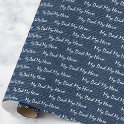 My Father My Hero Wrapping Paper Roll - Large - Matte