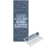 My Father My Hero Yoga Mat - Printed Front