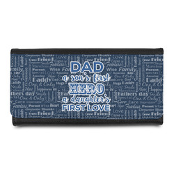 My Father My Hero Leatherette Ladies Wallet (Personalized)
