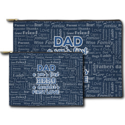 My Father My Hero Zipper Pouch (Personalized)