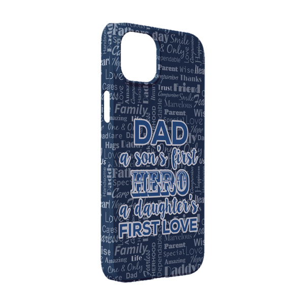 Custom My Father My Hero iPhone Case - Plastic - iPhone 14