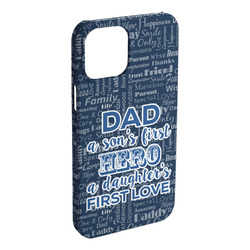 My Father My Hero iPhone Case - Plastic