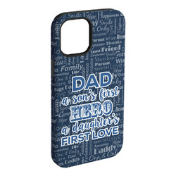 My Father My Hero iPhone Case - Rubber Lined