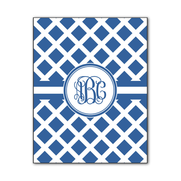 Custom Diamond Wood Print - 11x14 (Personalized)