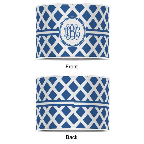 Diamond 12" Drum Lampshade - APPROVAL (Poly Film)