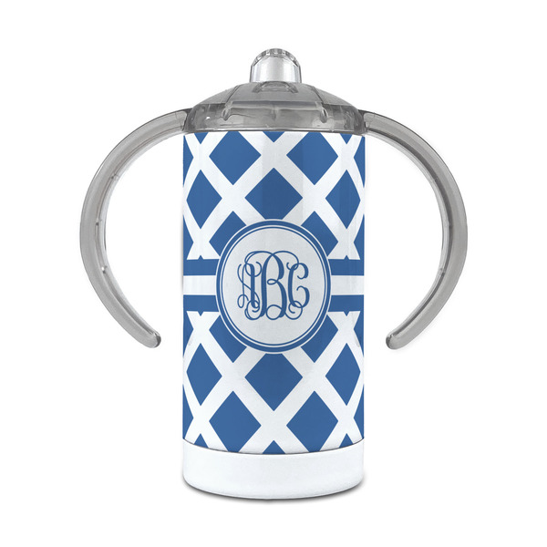 Custom Diamond 12 oz Stainless Steel Sippy Cup (Personalized)