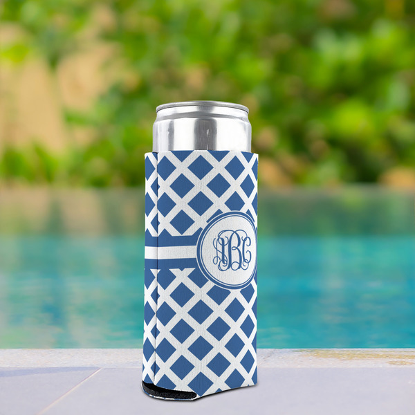Diamond Can Cooler - Tall 12oz - In Context