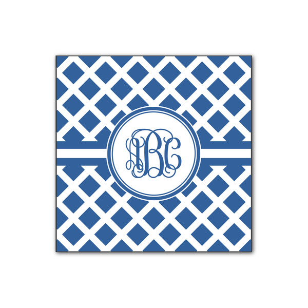 Custom Diamond Wood Print - 12x12 (Personalized)