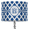 Diamond 16" Drum Lamp Shade - Fabric (Personalized)