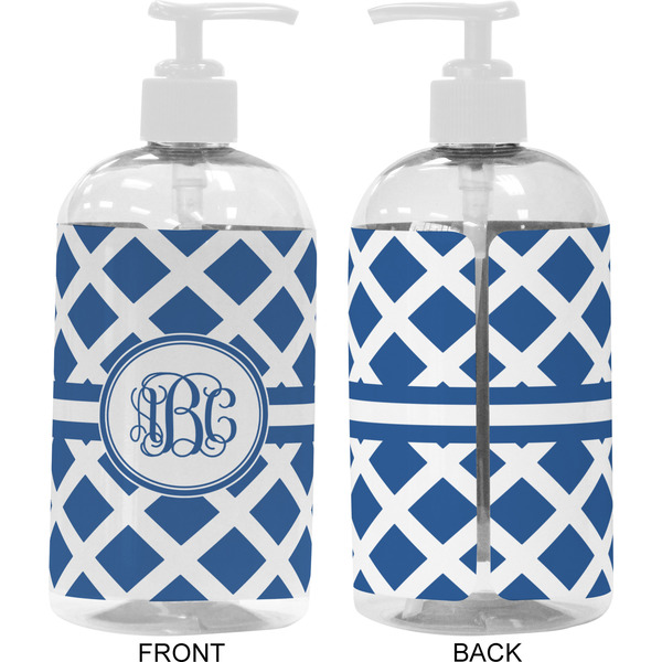 Diamond 16 oz Plastic Liquid Dispenser- Approval- White