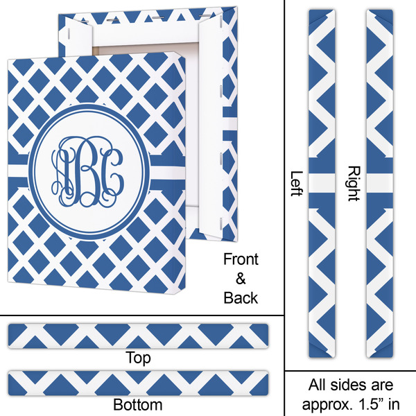 Diamond 16x20 - Canvas Print - Approval