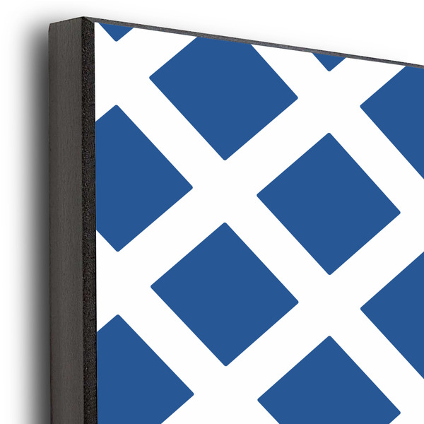 Diamond 16x20 Wood Print - Closeup