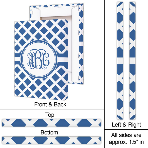 Diamond 20x30 - Canvas Print - Approval