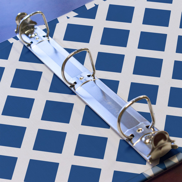 Diamond 3 Ring Binders - Full Wrap - 1" - DETAIL