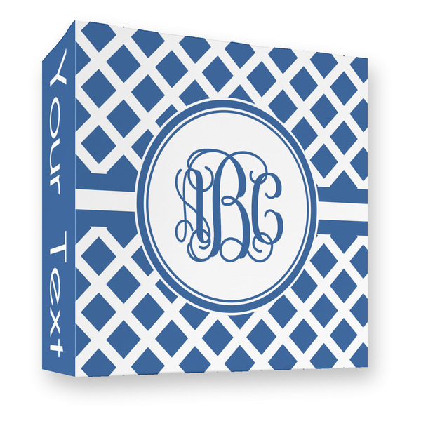 Diamond 3 Ring Binders - Full Wrap - 3" - FRONT