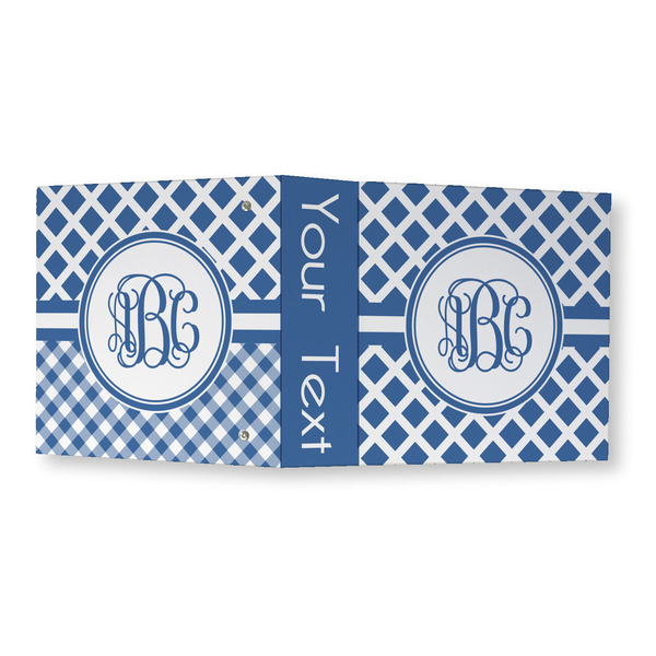 Diamond 3 Ring Binders - Full Wrap - 3" - OPEN OUTSIDE