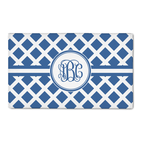 Custom Diamond 3' x 5' Indoor Area Rug (Personalized)