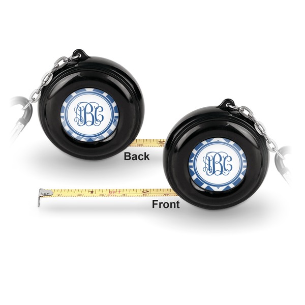 Diamond 6-Ft Pocket Tape Measure with Carabiner Hook - Front and Back