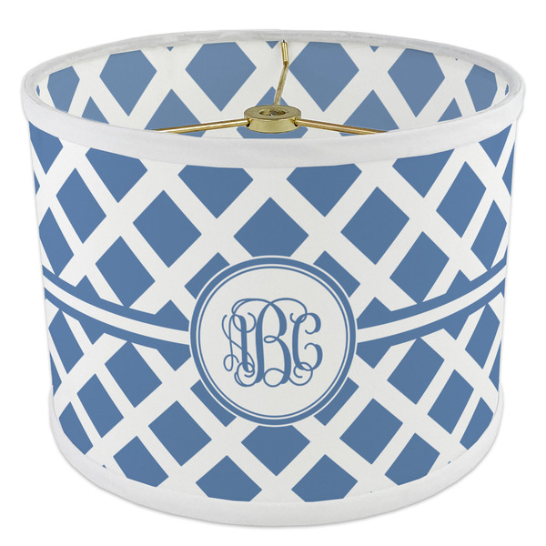 Diamond 8" Drum Lampshade - ANGLE Poly-Film