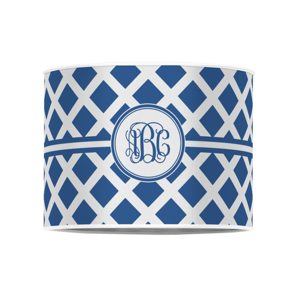 Diamond 8" Drum Lampshade - FRONT (Poly Film)