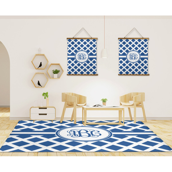 Diamond 8'x10' Indoor Area Rugs - IN CONTEXT