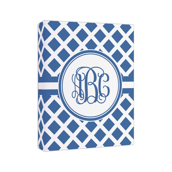 Diamond 8x10 - Canvas Print - Angled View