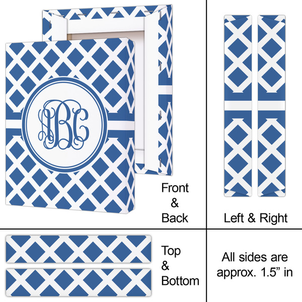 Diamond 8x10 - Canvas Print - Approval