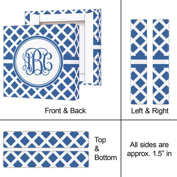 Diamond 8x8 - Canvas Print - Approval