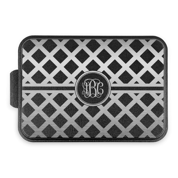 Diamond Aluminum Baking Pan - Black Lid - FRONT