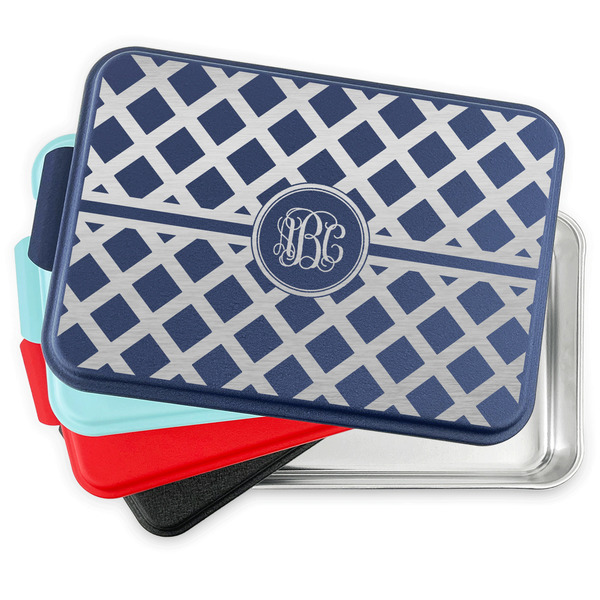 Diamond Aluminum Cake Pan with Lid - PARENT/MAIN