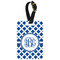 Diamond Metal Luggage Tag w/ Monogram