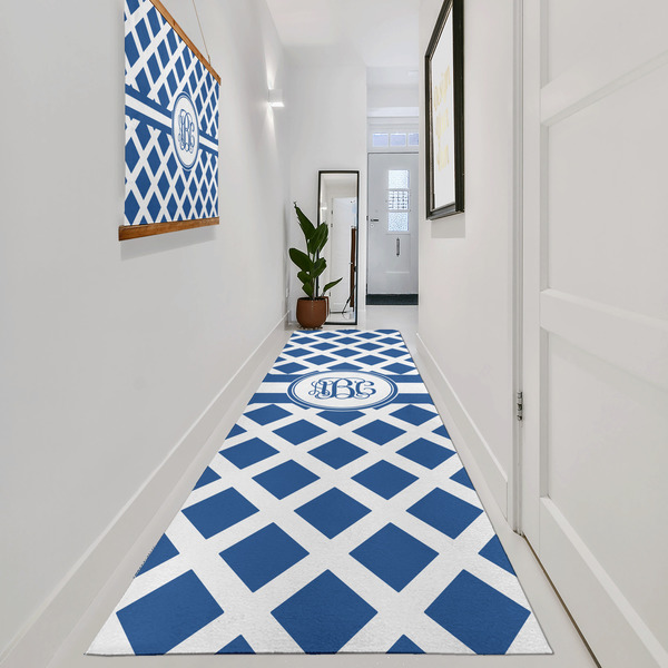 Diamond Area Rug Sizes - In Context (vertical)