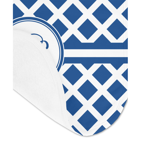 Diamond Baby Bib - AFT detail