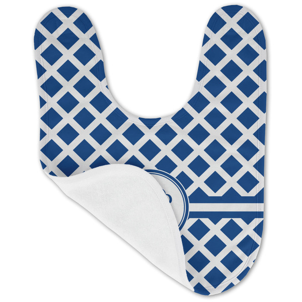 Diamond Baby Bib - AFT folded