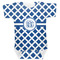 Diamond Baby Bodysuit 6-12 w/ Monogram