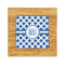 Diamond Bamboo Trivet with 6" Tile - FRONT
