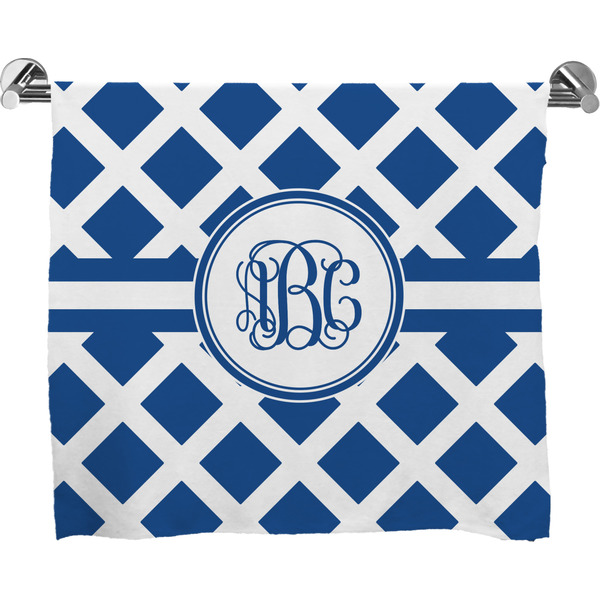 Custom Diamond Bath Towel (Personalized)