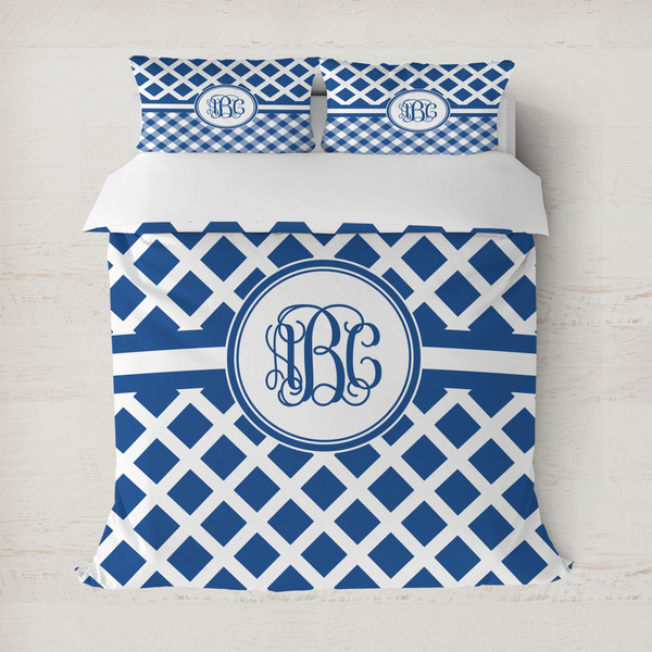 Custom Diamond Duvet Cover (Personalized)