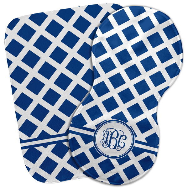 Custom Diamond Burp Cloth (Personalized)