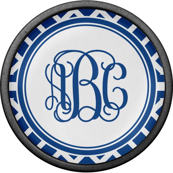 Diamond Cabinet Knob - Black - Front