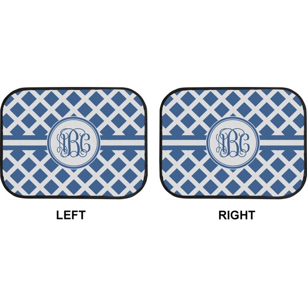 Diamond Car Floor Mats (Back Seat) (Approval)