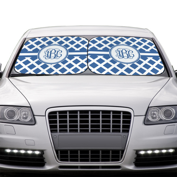 Diamond Car Sun Shades - IN CONTEXT