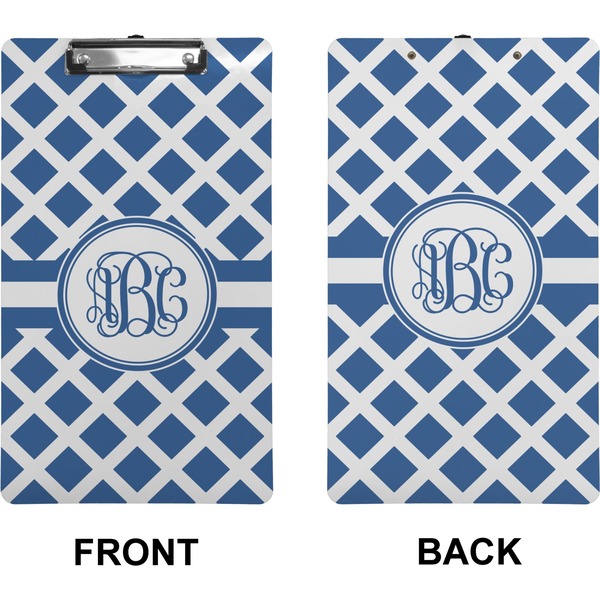 Diamond Clipboard (Legal) (Front + Back)