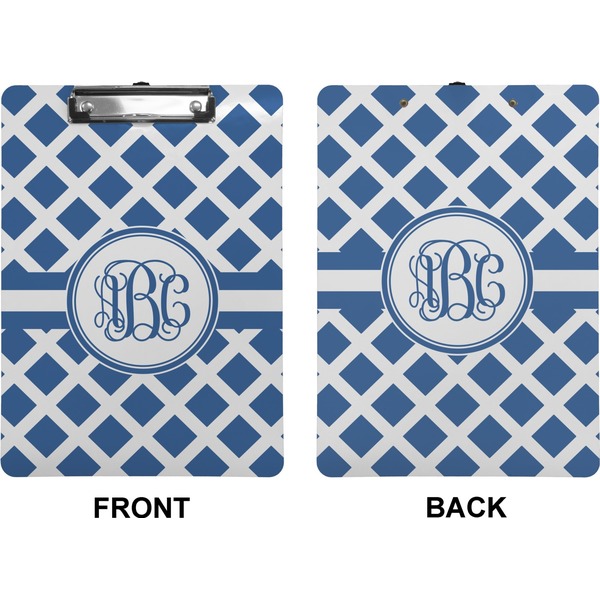 Diamond Clipboard (Letter) (Front + Back)