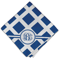 Diamond Cloth Dinner Napkin - Single w/ Monogram