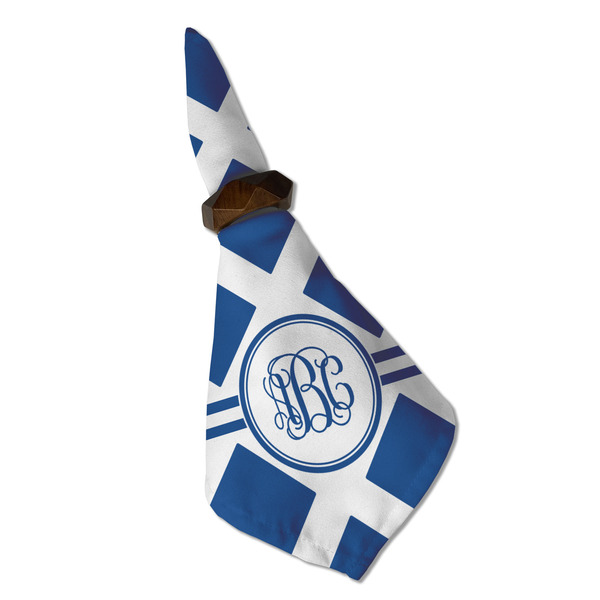 Diamond Cloth Napkins - Personalized Dinner (Folded in Ring) (MAIN)