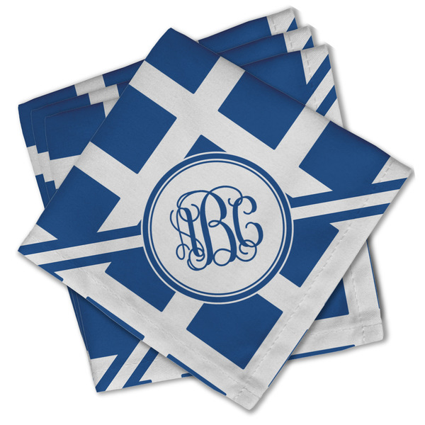 Diamond Cloth Napkins - Personalized Lunch (PARENT MAIN Set of 4)
