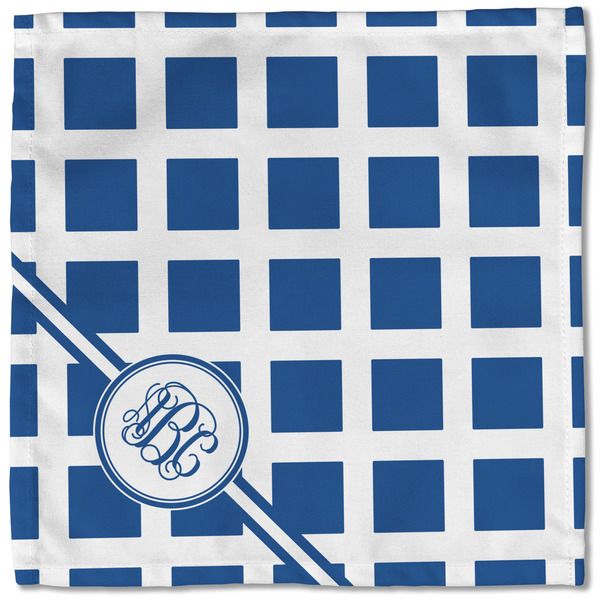 Diamond Cloth Napkins - Personalized Lunch (Single Full Open)