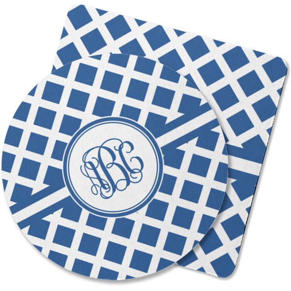Custom Diamond Rubber Backed Coaster (Personalized)