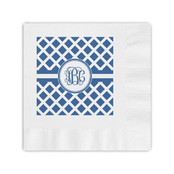 Diamond Coined Cocktail Napkins (Personalized)